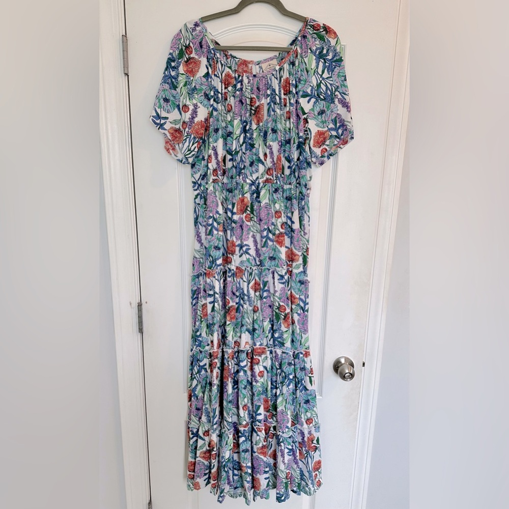 St. John's Bay Floral Maxi Dress - Multicolor